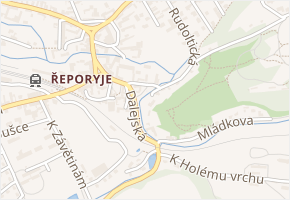 K chaloupce v obci Praha 1 - mapa ulice