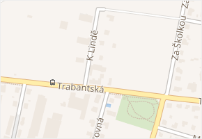 K lindě v obci Praha 11 - mapa ulice