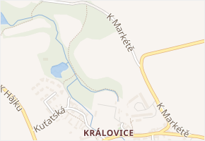 K Markétě v obci Praha - mapa ulice