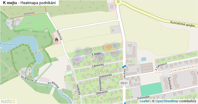 K mejtu - mapa podnikání