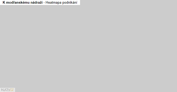 K modřanskému nádraží - mapa podnikání