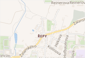 K mostku v obci Praha - mapa ulice