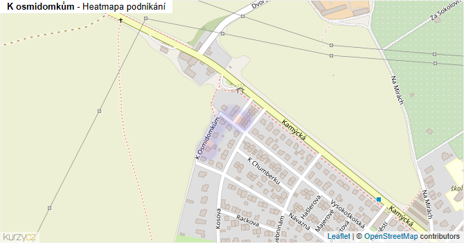 K osmidomkům - mapa podnikání