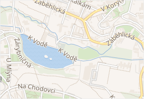 K prádelně v obci Praha - mapa ulice