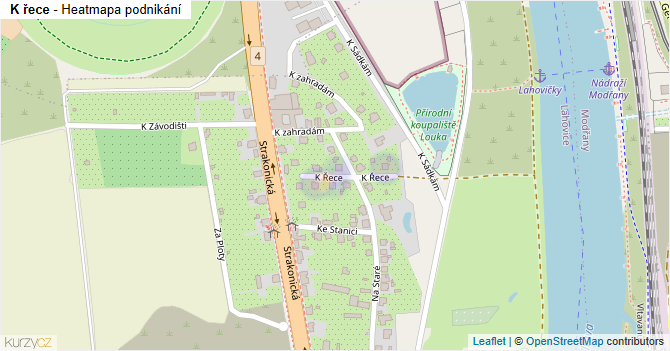 K řece - mapa podnikání