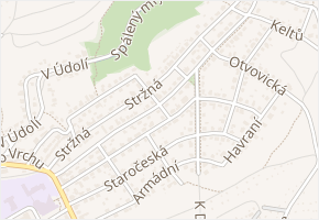 K Roztokům v obci Praha 8 - mapa ulice