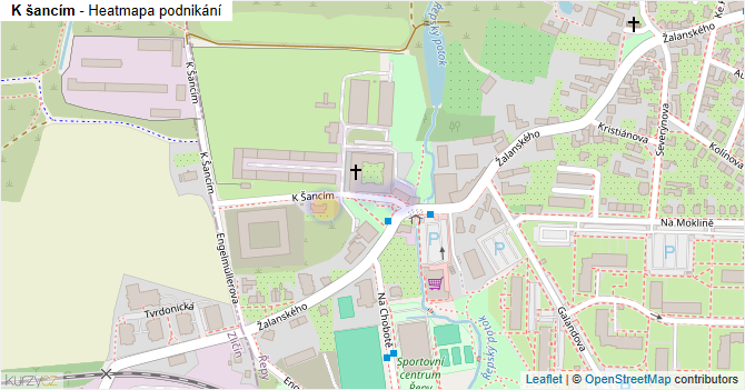 K šancím - mapa podnikání