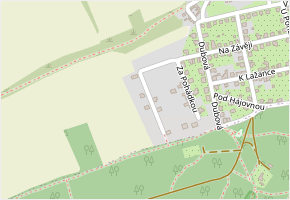 K Šárce v obci Praha 2 - mapa ulice