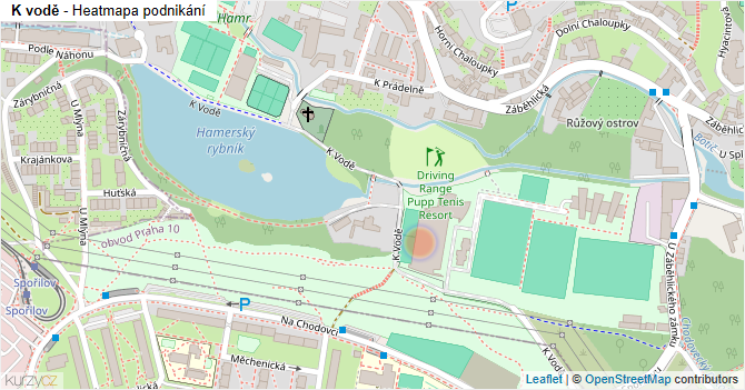 K vodě - mapa podnikání