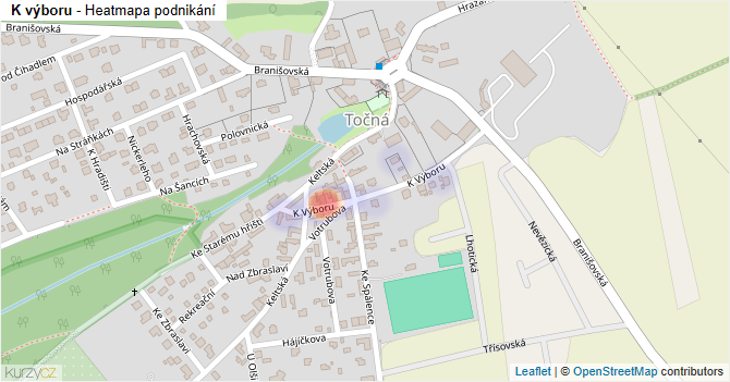 K výboru - mapa podnikání