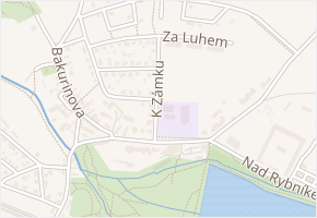 K zámku v obci Praha - mapa ulice
