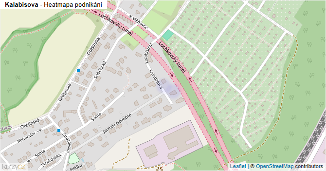 Kalabisova - mapa podnikání