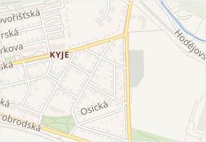 Kališťská v obci Praha - mapa ulice