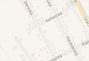 Kašovická v obci Praha 10 - mapa ulice
