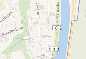 Ke Dračkám v obci Praha - mapa ulice