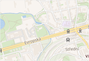 Ke dvoru v obci Praha - mapa ulice