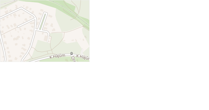 Ke Golfu v obci Praha - mapa ulice