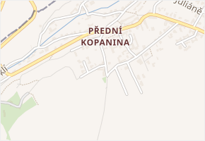 Ke goniu v obci Praha 17 - mapa ulice