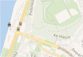Ke Hlásce v obci Praha 6 - mapa ulice