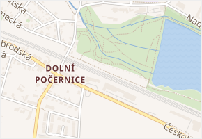Ke hrázi v obci Praha - mapa ulice