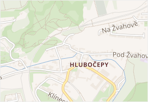 Ke hřbitovu v obci Praha 13 - mapa ulice