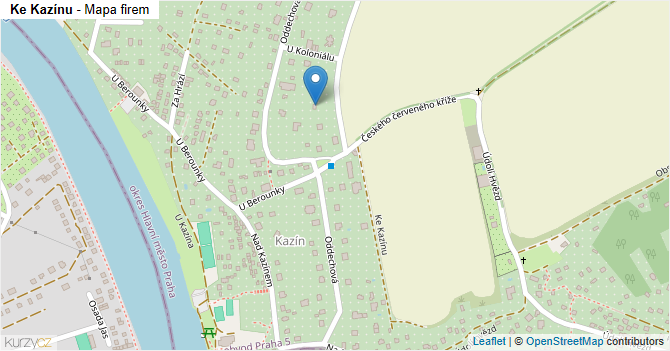 Ke Kazínu - mapa firem