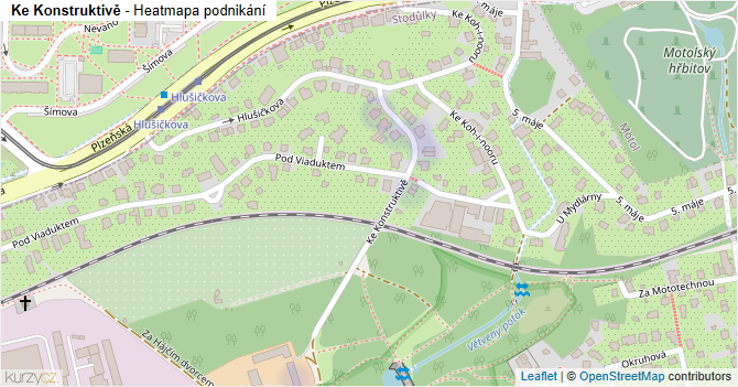 Ke Konstruktivě - mapa podnikání
