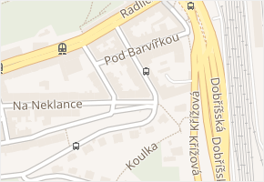 Ke Koulce v obci Praha 12 - mapa ulice