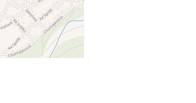 Ke Spofě v obci Praha - mapa ulice