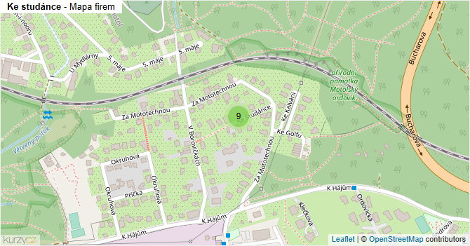 Ke studánce - mapa firem