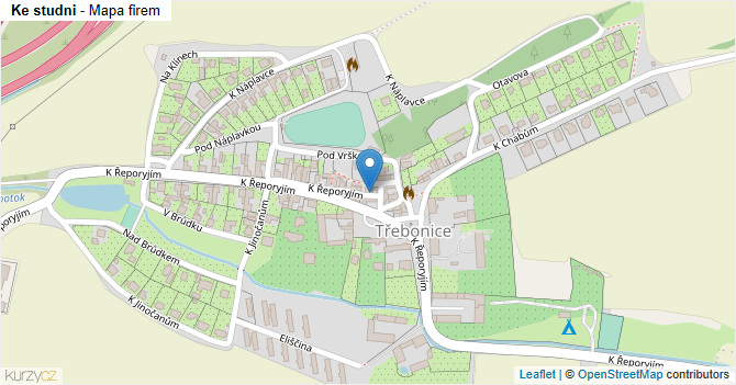 Ke studni - mapa firem