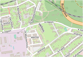 Klečkova v obci Praha - mapa ulice