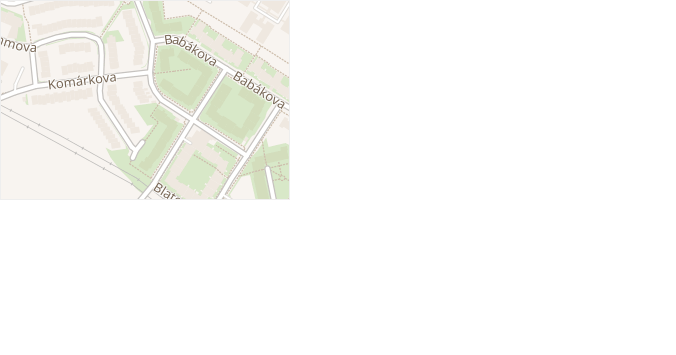 Kloboukova v obci Praha - mapa ulice