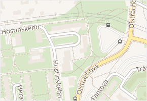 Klukovická v obci Praha 7 - mapa ulice