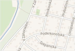 Kohoutovská v obci Praha 4 - mapa ulice
