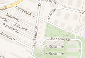 Kohoutových v obci Praha 5 - mapa ulice