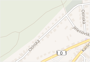 Kolová v obci Praha - mapa ulice