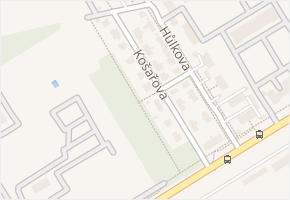 Košařova v obci Praha 3 - mapa ulice