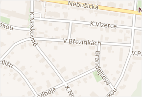 Koťátkova v obci Praha 8 - mapa ulice