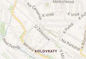 Kotíkova v obci Praha 14 - mapa ulice