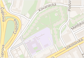 Kovanecká v obci Praha - mapa ulice