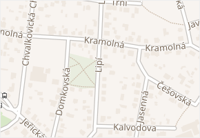 Kramolná v obci Praha - mapa ulice