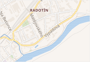 Kraslická v obci Praha 1 - mapa ulice