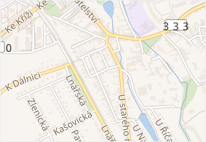 Krásnolipská v obci Praha - mapa ulice