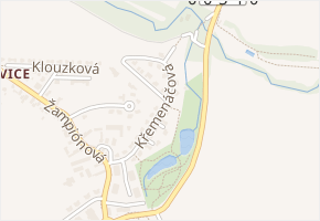 Křemenáčová v obci Praha 10 - mapa ulice