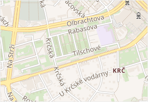 Kremličkova v obci Praha 20 - mapa ulice
