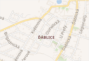 Kučerové v obci Praha - mapa ulice