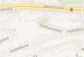 Kutnauerovo náměstí v obci Praha 5 - mapa ulice