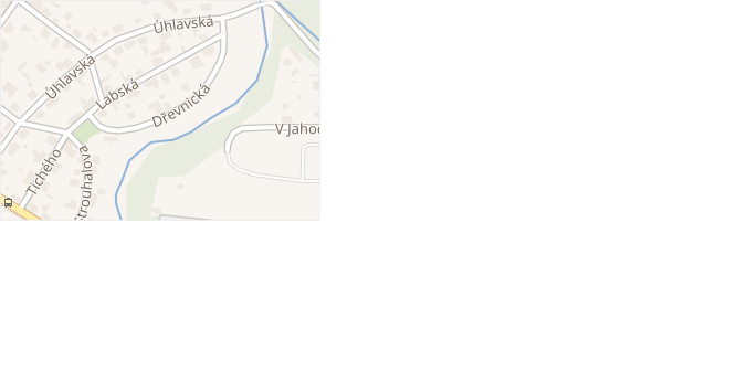 Labská v obci Praha - mapa ulice