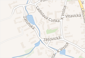 Ladislava Coňka v obci Praha 8 - mapa ulice
